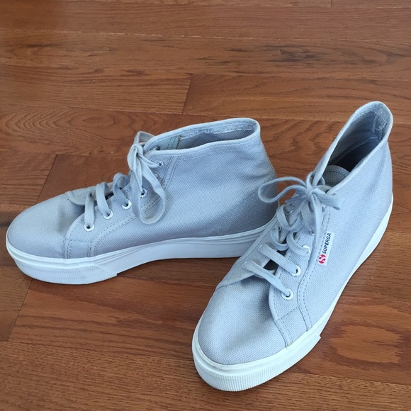 superga high top platform